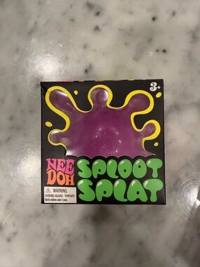 Nee Doh Sploot Splat Purple Stress Toy